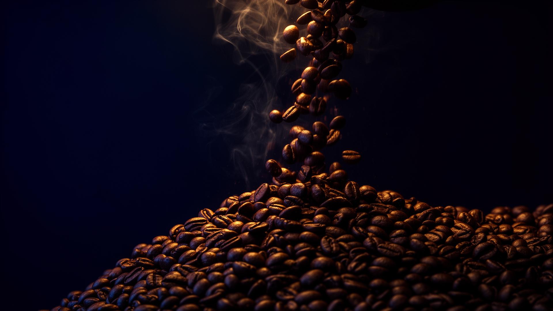 Granos de café tostados Azulé