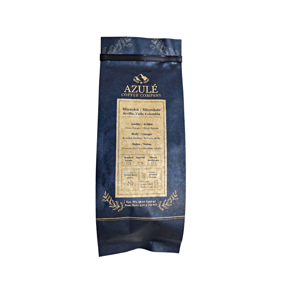 Azulé Coffee — empaque Honey